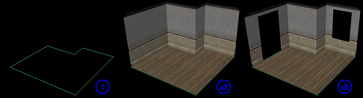 Interior Builder Steps